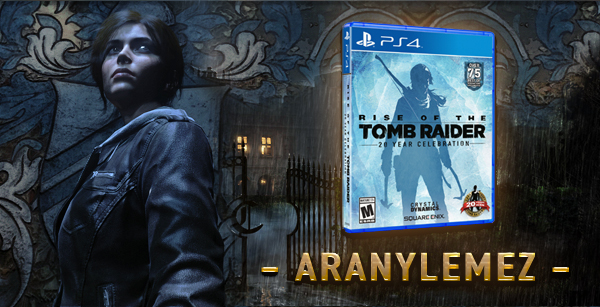 Aranylemezen a Rise of the Tomb Raider 20: Year Celebration
