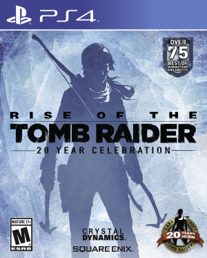 Rise of the Tomb Raider - 20 Year Celebration borító (PS4)