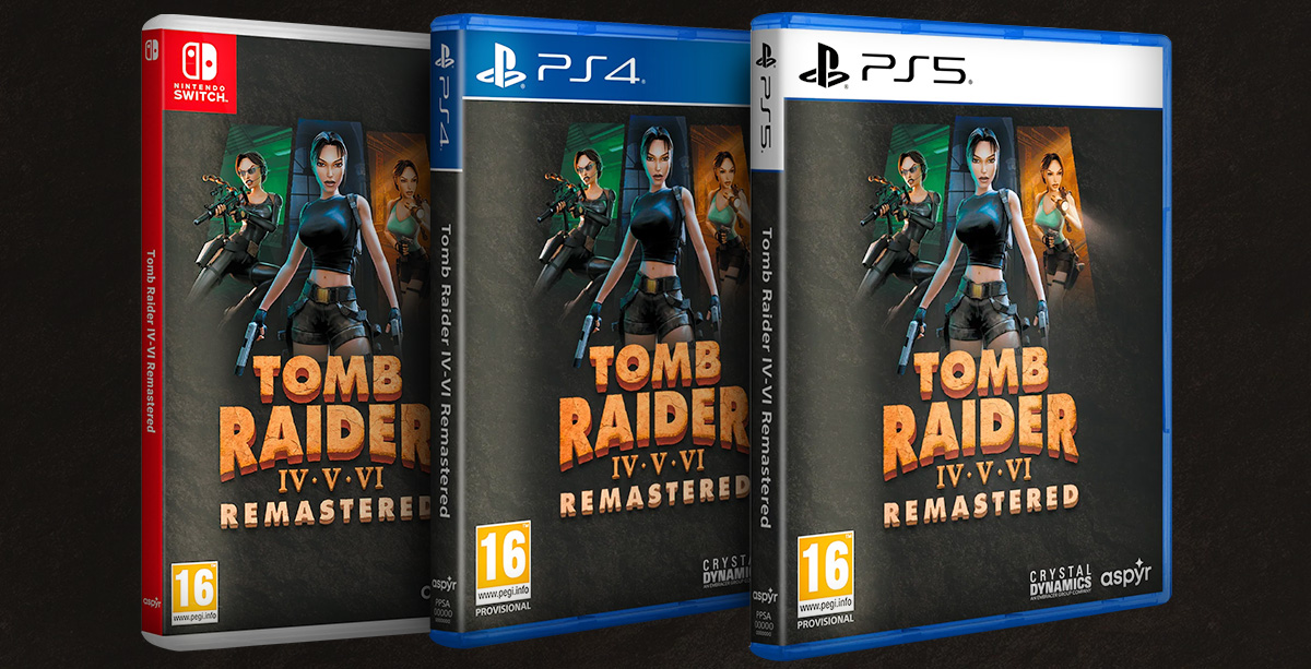 Tomb Raider IV-VI Remastered - Alap kiadások Tomb Raider IV-VI Remastered - Alap kiadások